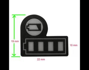 BL1830B Lithium Ion Battery Case 10X18650 For Makita 18V Li-ion Battery Pack Box Top Bottom Shell LED Key Sticker Housings