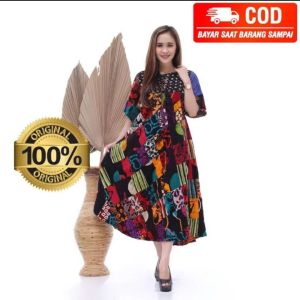 Daster Terbaru Daster Modis Full Kancing Terbaru Daster Fashion Viral Kekinial Style Size Jumbo Terbaru Busui Bahan Rayon Grade A
