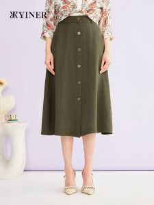 YINER | Fashionable Retro Versatile Triacetate Skirt
