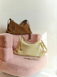 Hobo Style Donut Large Leather Bag