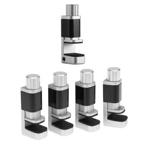 【New Arrival】 Versatile Silver Adjustable Clamp for Mobile Devices and Tablets with Fastening Clips for Precise Screen Fixing and Maintenance