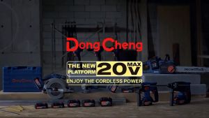 [ DONGCHENG ] Combo XE - DCPL208 Cordless Brushless Impact Driver + DCSM03-100 Cordless Brushless Angle Grinder