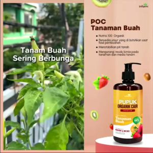 KASFARM - Pupuk Organik Cair Tanaman Buah / Bunga 500mL POC Kompos
