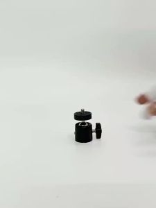 Universal Mini Tripod Ballhead Ball Head with 1/4" Screw Adapter For Digital Camera DSLR Live Stream Light Tripods Accessories