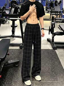 ZHUOCAN | Summer Fitness Clean Fit Straight Leg Trousers