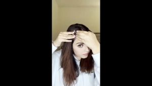 Silver Stars Jepit Poni Bintang Lima Rambut Jepitan Warna Perak Lucu Manis Keren Cewek Logam Klip