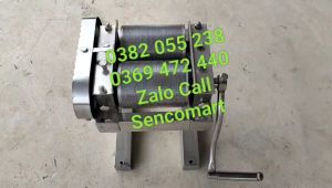 Máy cắt da heo inox làm các loại nem