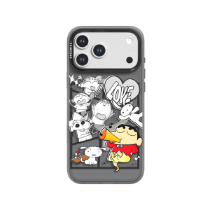 Crayon Shinchan Phone Case with Shockproof TPU PC for iPhone 17 18 Pro Max Sarung MYD102