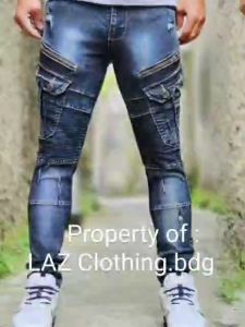 Laz fashion house bdg - Celana jeans pria panjang cargo fashion kantong depan promo murah bahan denim washing premium berkualitas best seller