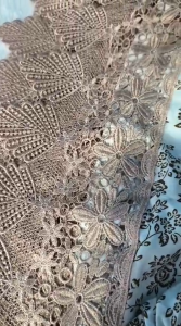 Muken Renda Mewah Katun Foil Premium Jumbo