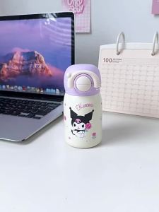 Cute Portable Stainless Steel Mini Tumbler with Straw for Girls