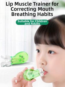 Childrens Lip Muscle Trainer Corrects Sleep Apnea Facial Features Oral Closure Device Muscle Training Tool for Better Breathing