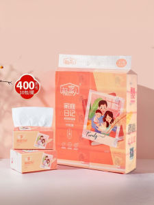 Large Size Affordable Box of Tissue Paper for Household Use Wet Wipe Compatible Soft Packaged Facial Tissues for Women And Infants