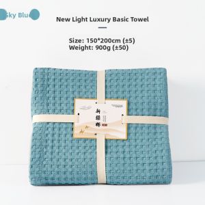 Breathable Space Cell Waffle Towel Blanket