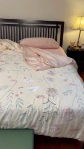 เซ็ตผ้าปูที่นอน เส้นใยจากเปลือกไม้ ยูคาลิปตัส สีส้มพาสเทล 3.5 / 5 / 6 ฟุต ทอ 600 เส้นด้าย รองรับที่นอนหนา16 นิ้ว Orange Sweetie 100% Luxurious Organic Eucalyptus Lyocell Bed Sheets SET 16 inch high - Lazada