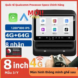 Màn Hình Android 8 Inch Cho Tesla Model 3/Y Điều Khiển Điều Hòa Phía Sau Màn Hình Giải Trí Thông Minh Với WiFi 4+64G