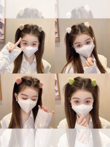 Cute Cat Ear Plush Hair Claw Clip Womens Fashion Accessory Adorable Autumn Winter Hair Decorations Fresh out Japanese Korean Style