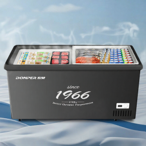 Refrigerated Display Cabinet Glass Door Freezer and Chiller