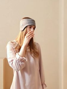 2023 New Sleep Earmuffs Hot Sale Sound Insulation Outdoor Sports Hair Band Cover Warm Relax Plush