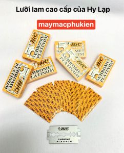Set 2 hộp Hộp có 5 cái lưỡi lam cao cấp hiệu BIC của Hy Lạpsiêu bén