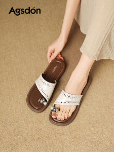 Agsdon | Toe Post Thick Sole Slipper