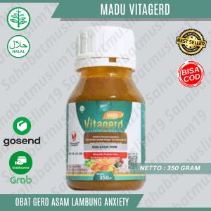 Madu Vitagerd Asli Original Obat Asam Lambung Gerd Anxiety Vertigo Ampuh
