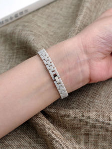 mijobs | Small Wrist Beaded Strap with Ceramic & Stainless Buckle