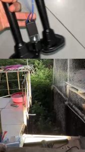 Còi hơi cao cấp 2 loa black 12v 24v