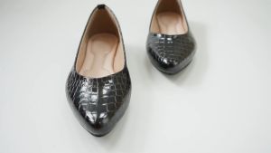 Sepatu Flat Shoes Wanita Kerja Croco Import Kania