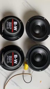 Loa mid - trung 10cm  B-W  từ 60 toàn vành 11.5cm hàng nhập khẩu  - giá 2 loa - Loa trung cao cấp - Loa trung kín