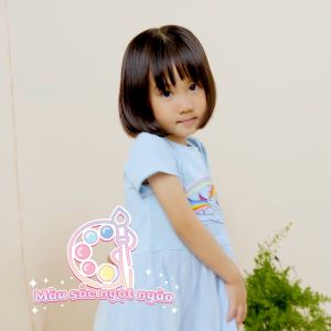 Váy công chúa bé gái Pony BOMINES cotton thoáng tùng lưới thông hơi mềm cho bé từ 3-10 tuổi 12- 30kg DTNPONYPHOILUOI85