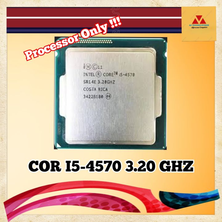 CORE I5-4570 PRPCESSOR / INTEL PROCESSOR I5 4TH GENERATION | Lazada PH