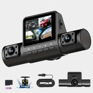 1080P Full HD Dash Cam Wide Angle Loop Recording IPS Screen Car DVR Camera Laptop Compatible