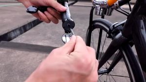 Gương Chiếu Hậu Góc Rộng Gắn Tay Lái Xe Đạp Thể Có Thể Thu Gọn - chính hãng WEST BIKING