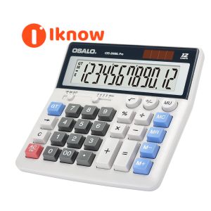 I know OSALO Desktop Calculator Extra Large Display 12 Digits Big Buttons Solar Accounting Calculator for Office (OS-200ML)