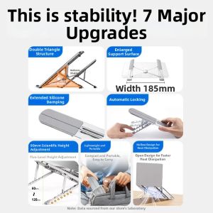 RQZN | Adjustable Portable Foldable Aluminum Laptop Stand