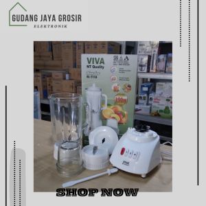Blender Viva National BLT9A Blender Kaca 2 in 1