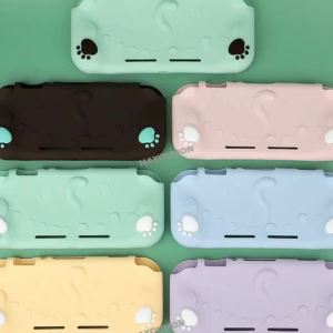 Cats Paw All-inclusive Silicone Case For Switch Lite Soft TPU Protective Cover Full Buttons Protector Shell For NS Lite Gaming