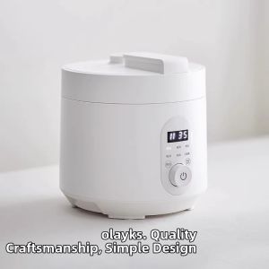 [China Plug Adapter Needed] Olayks | Small Multifunctional Smart Electric Pressure Cooker 3L