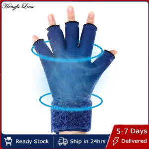 Hengfa Lina Icing Finger Steam Pack Hot Pressing Hand Wrist Icepack with Adjustable Wrist Strap Reusable for Men and Women One Gel Cold Pack