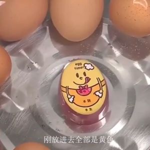 🔥Wishwa👍 Mini Egg Timer Color Changing Egg Pot Cooking Temperature Kitchen Helper Egg Boiler Kitchen Timer Creative