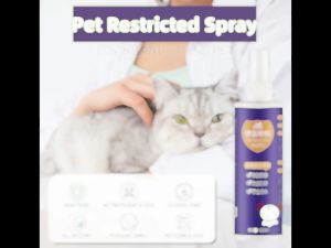 Pet Training Spray to Discourage Clawing Cat Scratching Pet Cat Training Cats Safe Repellents Spray