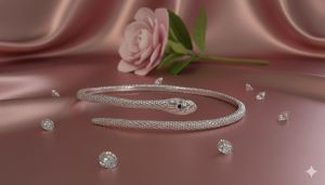 กำไลสแตนอลสแท้ ลายงู สวยงาม ทนทาน กันสนิม เหมาะกับทุกโอกาส