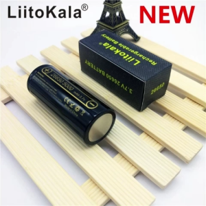 LiitoKala Lii-50A 26650 5000mAh Battery 1PCS 3.7V Li-ion Rechargeable Battery High discharge