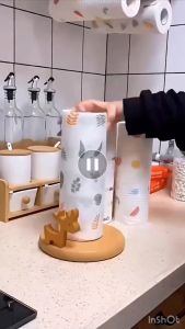 Kain Lap Dapur Roll Tissue Roll Gulung Dapur Penyerap Minyak Multifungsi Bisa Di Cuci-BJ