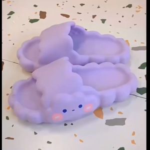 (ซื้อ 1 แถม 1)REFURBISHED รองเท้าแตะผู้หญิง แฟชั่นแบบสวมสีพาสเทว พื้นนิ่ม น้ำหนักเบาใส่สบาย