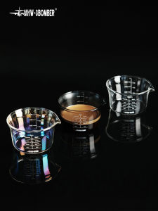 Italian Style Coffee Extraction Cup MHW-3BOMBER Bomber Aircraft Concentrated Coffee Cup with Scale 120ml European Style Glass