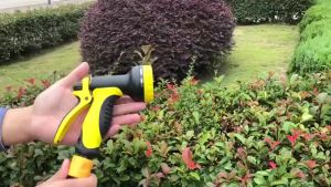 DIY Myself ชุดอุปกรณ์หัวฉีดน้ำ รดน้ำต้นไม้ พร้อมอุปกรณ์ต่อสายยางพร้อมใช้งานต่อให้แล้ว  ปืนล้างรถ ปืนปรับแรงดัน  ปืนน้ำอเนกประสงค์（ครบชุด）