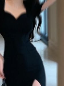 Gaun Panjang Lengan Puff Musim Panas & Gaya Korea