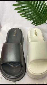 BL-6048 Sandal Selop EVA Rubber Sandal Wedges Wanita Polos Import